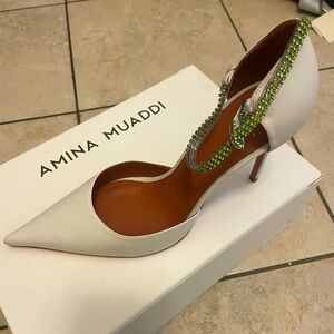 Amina Muaddi Ursina Pump